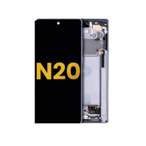 Samsung Galaxy Note 20 OLED assembly with frame