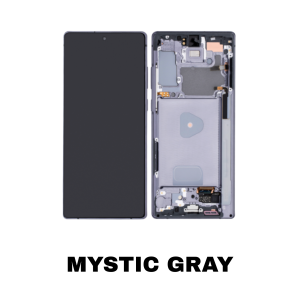 Samsung Note 20 5G OLED screen replacement Mystic Gray