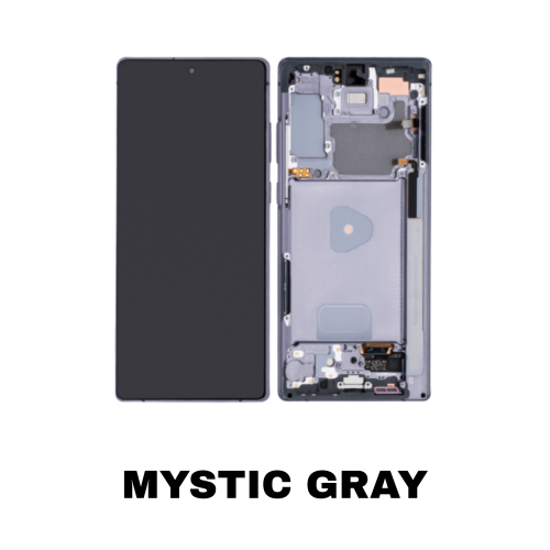 Samsung Note 20 5G OLED screen replacement Mystic Gray