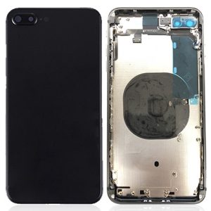 iPhone 8 plus back housing with small components pre-installed < no logo >