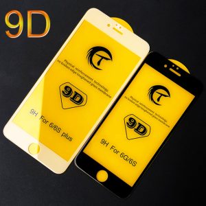 iPhone 6 Plus / 6S Plus 9D Tempered Glass - Black