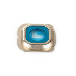Samsung Galaxy S6 Edge G925 Camera Lens With Bezel - Gold