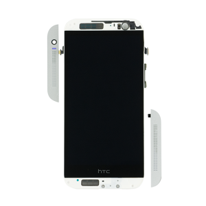 HTC One M8 LCD Screen and Digitizer Assembly with Frame - Silver