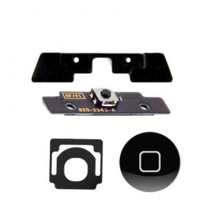 iPad 2 Home Button Click Inner 5 Set Replacement Part Kit - Black