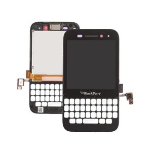 BlackBerry Q5 LCD Screen and Digitizer Assembly - Black
