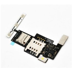LG Optimus Black P970 Sim Card Tray Memory Card Holder Flex with Side Key