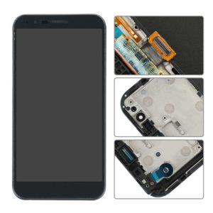 LG Stylo 3 LCD Screen and Digitizer Assembly with Frame - Black