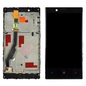 Nokia Lumia 720 LCD Screen and Digitizer Assembly with Frame - Black
