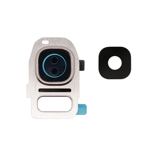 Samsung Galaxy S7 Edge G935 Camera Lens With Bezel - Gold