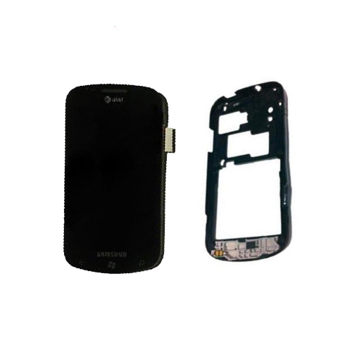 Samsung Galaxy Focus i917 LCD Screen and Digitizer Assembly - Black with Frame