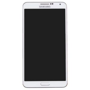 Samsung Galaxy Note 3 LCD Screen and Digitizer Assembly - White with Frame