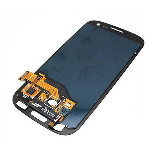 Samsung Galaxy S3 i9300 i747 LCD Screen and Digitizer Assembly - Blue with Frame (OEM)