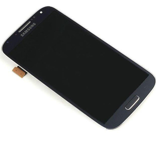 Samsung Galaxy S4 i337 i545 L720 M919 R970 LCD Screen and Digitizer Assembly with Frame - Blue (OEM)