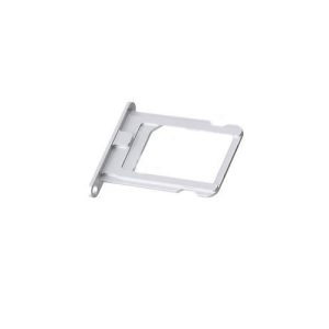 iPhone 5S Sim Card Holder Tray Slot - White / Sliver
