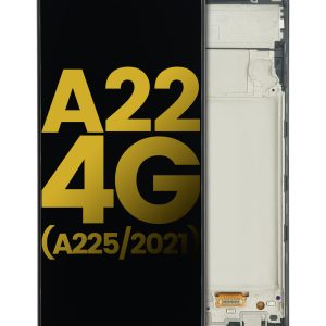 Samsung Galaxy A22 4G < A225/2021 > LCD Assembly with Frame