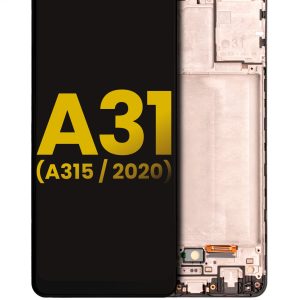 Samsung Galaxy A31 < A315/2020 > OLED Screen Replacement Assembly with Frame