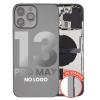 iPhone 13 Pro Max Back Housing W/ Small Components Pre-Installed (US Version) (No Logo)