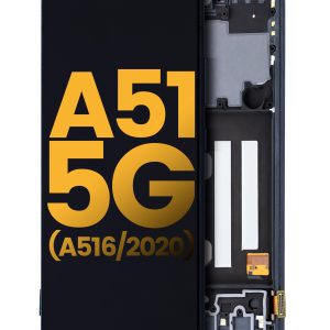 Samsung Galaxy A51 5G < A516/2020 > OLED Screen Replacement Assembly with Frame ( OEM )