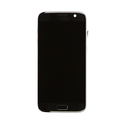 Samsung Galaxy S7 G930 OLED Screen Replacement Assembly with Frame - Black (OEM)