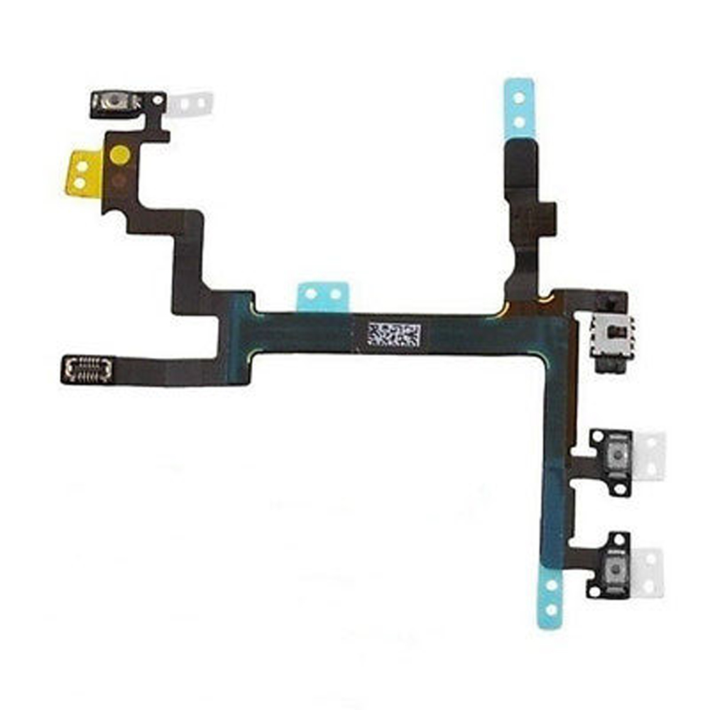 iPhone 5 Power Mute Volume Button Switch Connector Flex Cable Ribbon