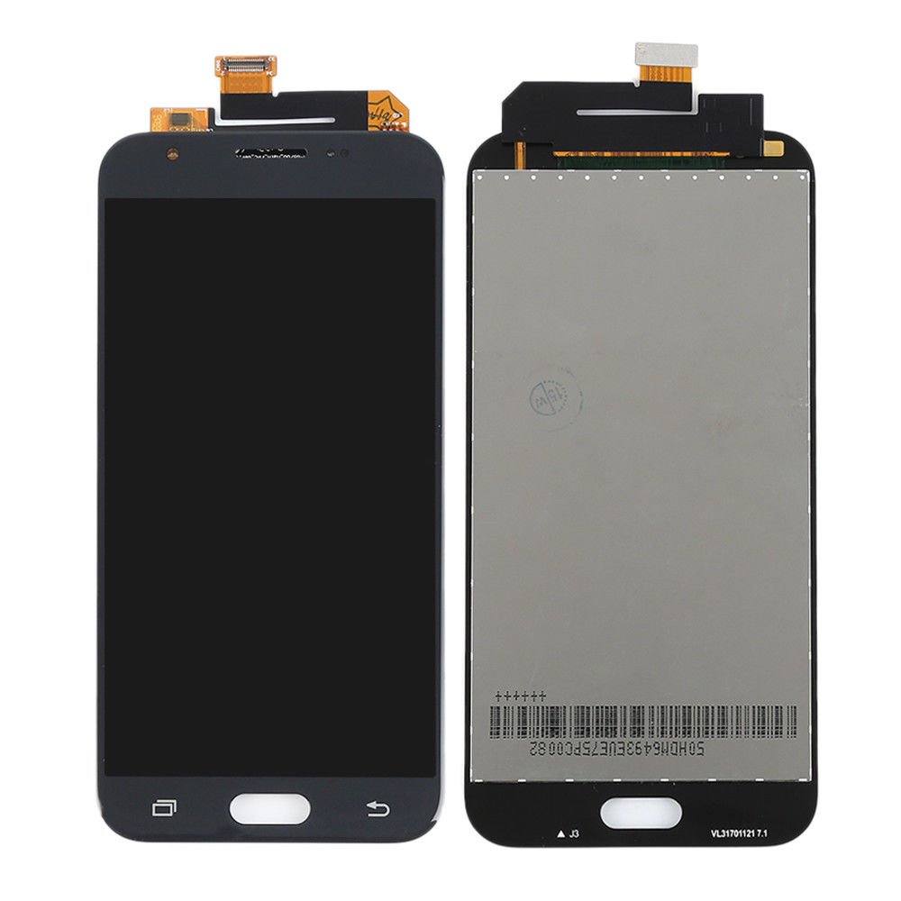 Samsung J3 2017 Prime SM-J327 J327 LCD Display Digitizer Touch Screen Assembly Replacement - Black