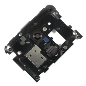 LG G2 D802 D801 D800 Rear Camera Lens Cover + Power & Volume Button Black