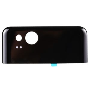Google Pixel 2 Top Back Rear Camera Glass Lens Cover Frame Black + Adhesive
