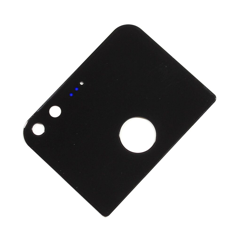 Google Pixel 1st Gen Back Rear Back Camera Glass Lens Cover Frame With Adhesive - Black