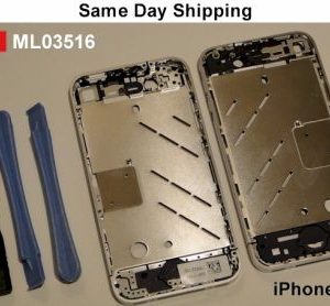 iPhone 4S Silver Plating Chrome Bezel Plate Frame Middle Mid Chassis Housing