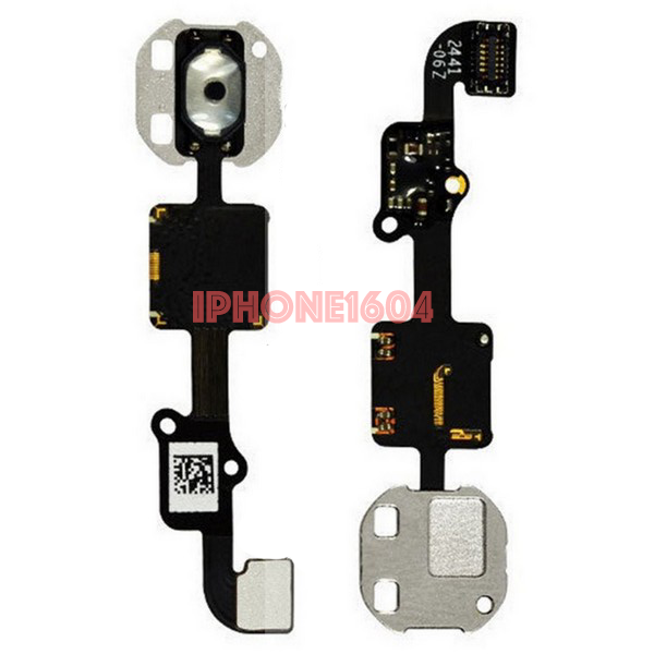 iPhone 6 Plus Home Button Flex Assembly - Black - Image 3