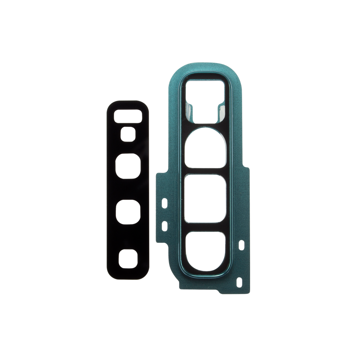 Samsung Galaxy S10 Plus Black Rear Camera Lens Cover And Bezel