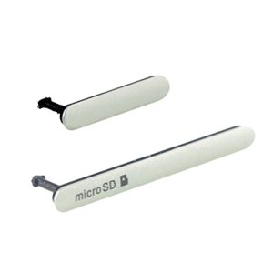 Sony Xperia Z3 Charging Dock Cover Set - Silver