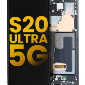 Samsung S20 Ultra 5G OLED Screen Replacement Assembly with Frame ( OEM )