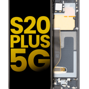 Samsung S20 Plus 5G OLED Screen Replacement Assembly with Frame