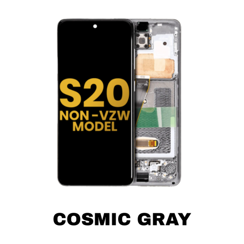 Samsung Galaxy S20 5G OLED repair assembly Cosmic Gray