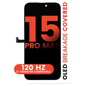 iPhone 15 Pro Max OLED Display Front View