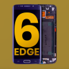 Samsung Galaxy S6 Edge G925 LCD Screen and Digitizer Assembly - Grey (OEM)