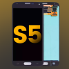 Samsung Galaxy S5 LCD Screen and Digitizer Assembly With Home Button - Grey