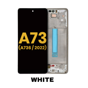 Samsung Galaxy A73 5G OEM screen repair white