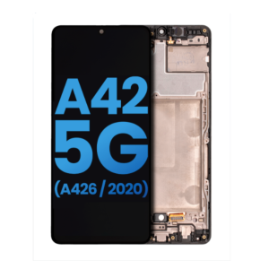 Samsung Galaxy A42 5G (A426/2020) LCD Assembly with Frame  (Without Finger Print Sensor)