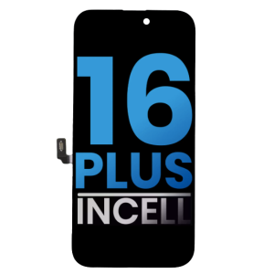 Front view of iPhone 16 Plus LCD screen replacement assembly