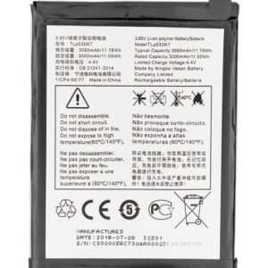 Replacement Battery Compatible For BlackBerry Motion / Alcatel 3V (5032 / 2019) (TLP038B1)