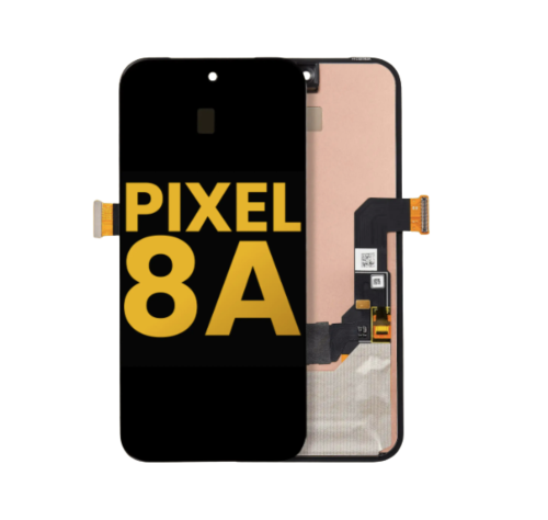 Front view of Google Pixel 8A OLED Display Replacement – No Frame