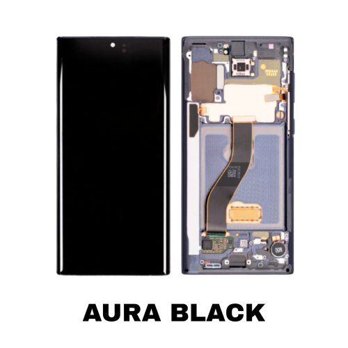 Samsung Note 10 OLED screen replacement Aura Black