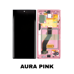 Samsung Note 10 OLED screen replacement Aura Pink