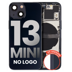 iPhone 13 mini Back Housing W/ Small Components Pre-Installed (US Version) (No Logo)