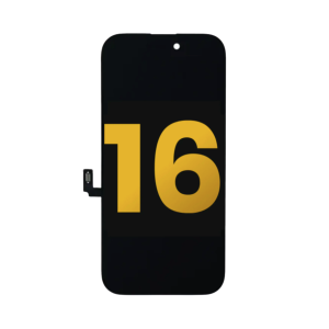 Front view of iPhone 16 OLED screen replacement