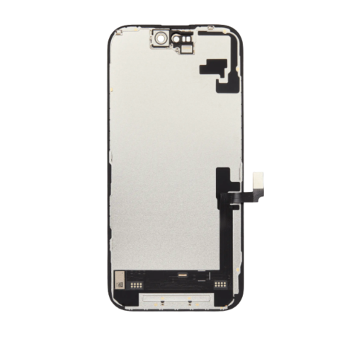 Back View of iPhone 16 Soft OLED screen replacement assembly