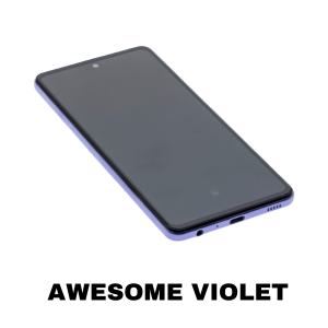 Samsung A52 Aftermarket screen repair Awesome Violet
