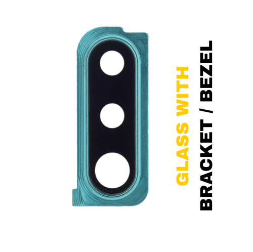 Samsung Galaxy A30S (A307 / 2019) Back Camera Lens With Bracket / Bezel (Green)